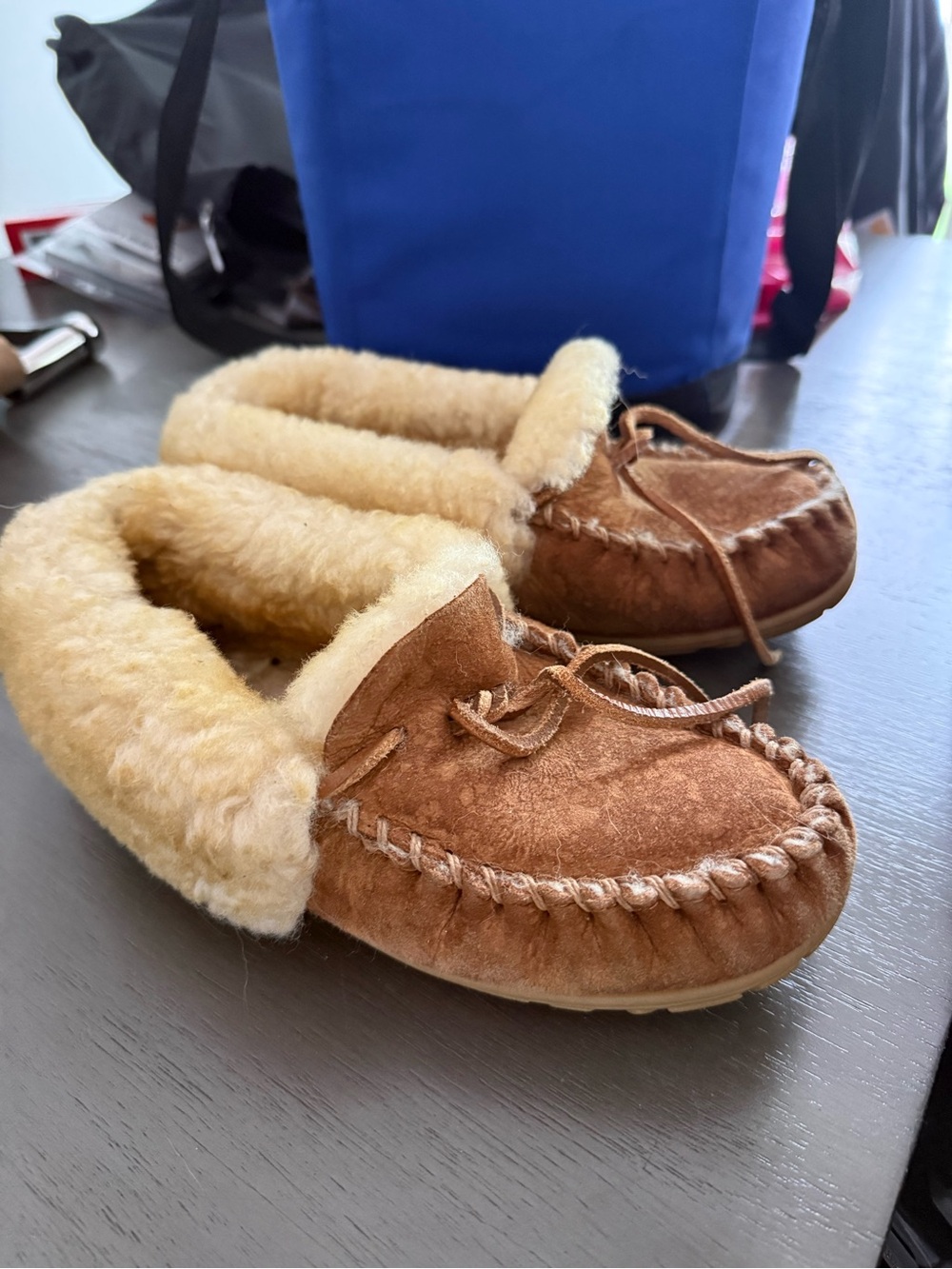LL BEAN MOCCASINS